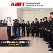Become an expert in the field of hotel,  travel & tourism at AIHT