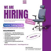 Faculty Required – Teacher Training. (Female Only).