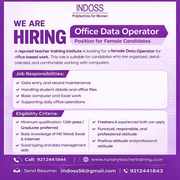 Office Data Operator Position. for Female. Candidates